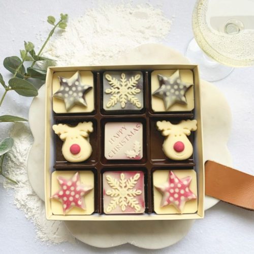 Snowflake & Reindeer Box