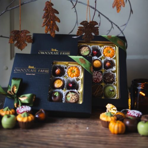 Autumn Collection Chocolate Box Sizes 2024