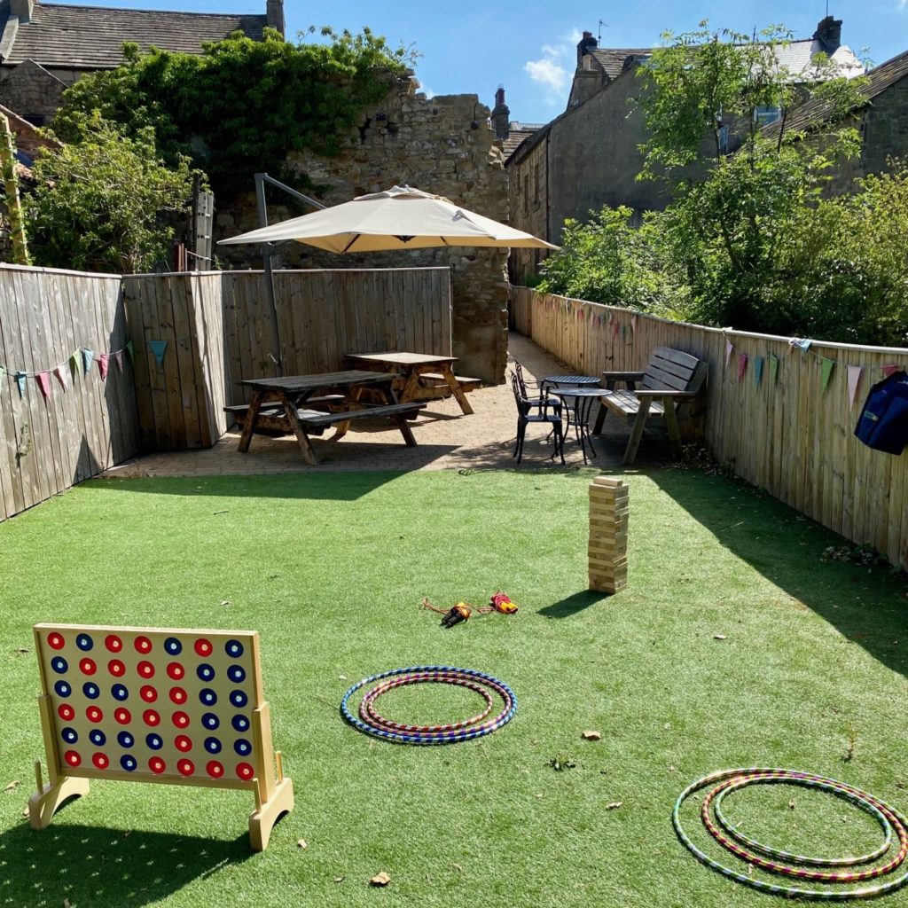 The Secret Garden Family Area with some of its toys and games