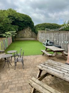 The enclosed family area at the bottom of the Secret Garden has had a tidy up, and the toys sorted through and re-organised, ready for those sunny after-school ice cream days, and weekend's outdoors