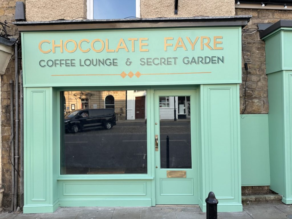 Chocolate Fayre Coffee Lounge Front Window