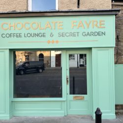 Chocolate Fayre Coffee Lounge Front Window