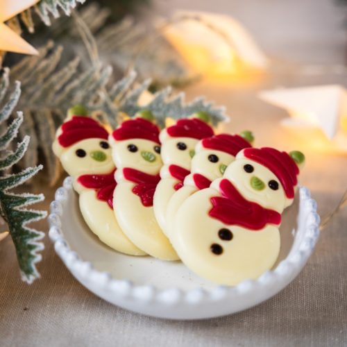 White Chocolate Snowmen Loose 2