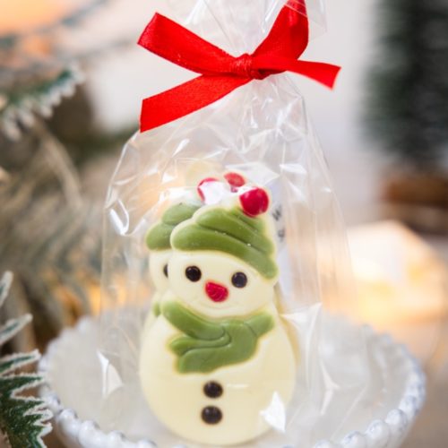 White Chocolate Snowmen Bag